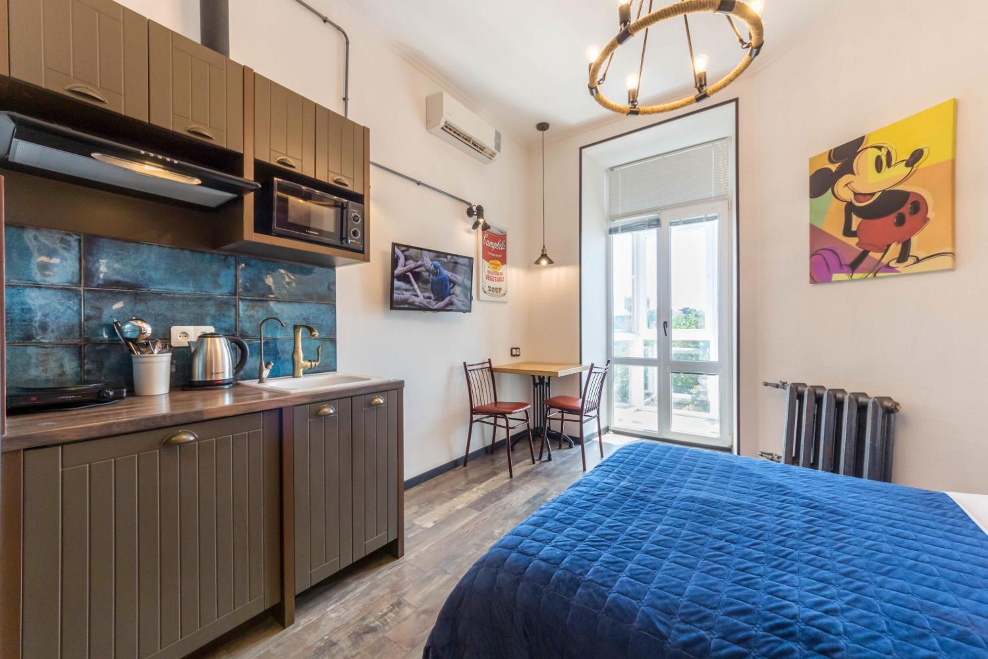 Apartamento con balcón