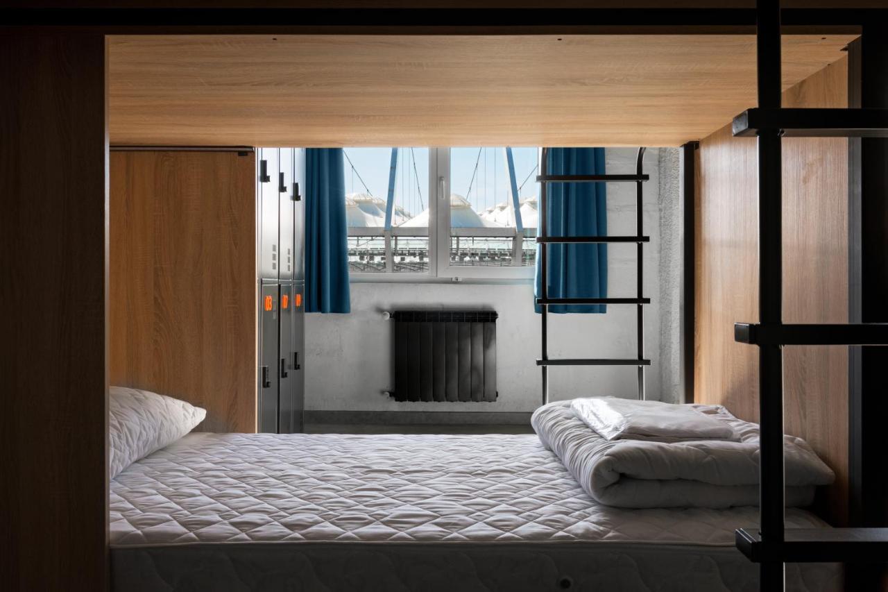 Bed op een Vrouwenslaapzaal met 6 Bedden