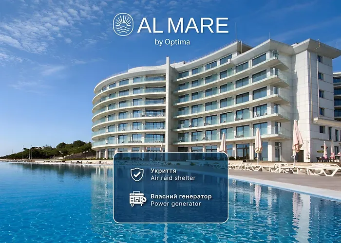 Готель Al Mare By Optima Чорноморськ